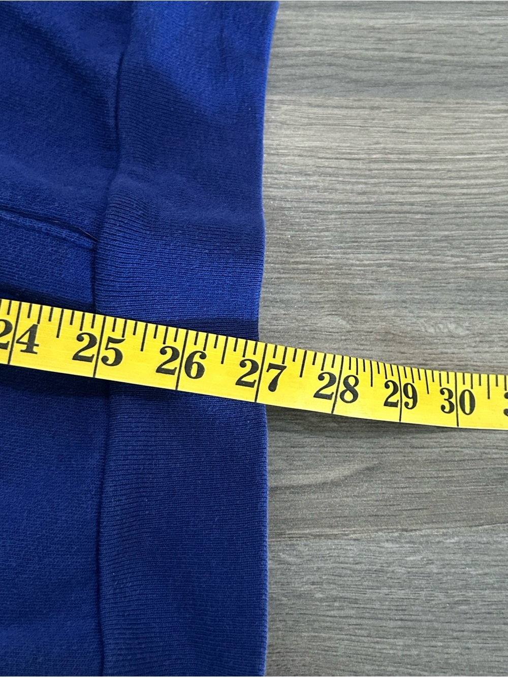 Blue oversized zip up hoodie - Picture 3 of 5